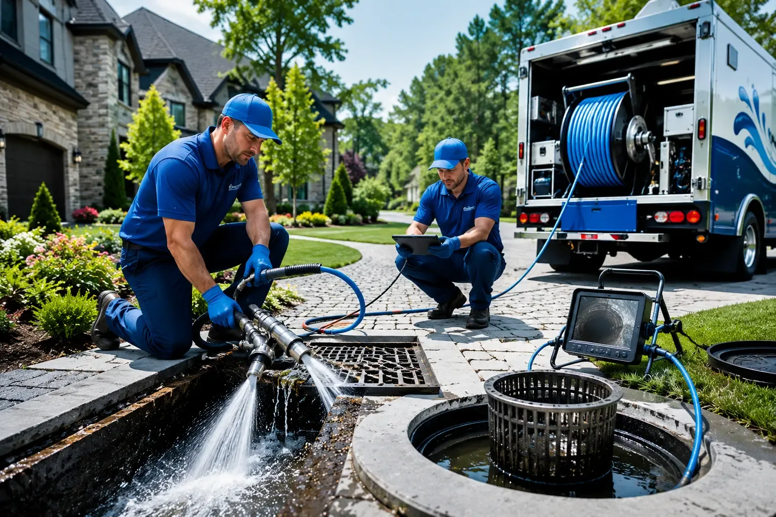 Local outdoor drain cleaning professionals in Sheridan, MI